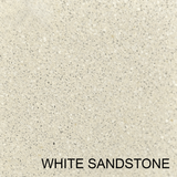 Humboldt Round Cast Concrete Vessel Sink - White Sandstone