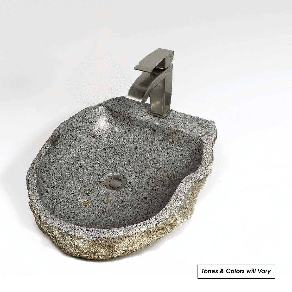Inola River Stone Vessel Sink