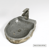 Inola River Stone Vessel Sink