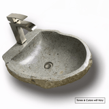 Inola River Stone Vessel Sink