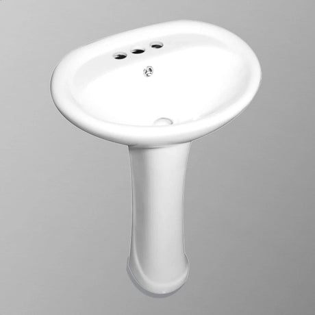 Ippenheim Vitreous China Pedestal Sink
