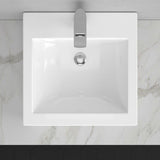 Jacy Square Vitreous China Vessel Sink