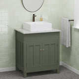 Jacy Square Vitreous China Vessel Sink
