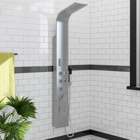 Kanya Pressure Balance Shower Panel with Hand Shower