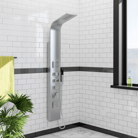 Kanya Pressure Balance Shower Panel with Hand Shower