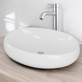 Karmen Rectangular Vitreous China Vessel Sink
