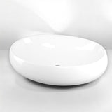 Karmen Rectangular Vitreous China Vessel Sink