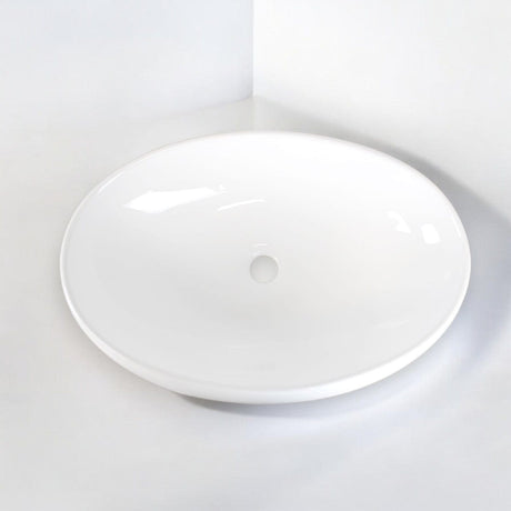 Karmen Rectangular Vitreous China Vessel Sink