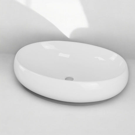 Karmen Rectangular Vitreous China Vessel Sink