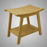 Kearny Teak Curved Shower Stool