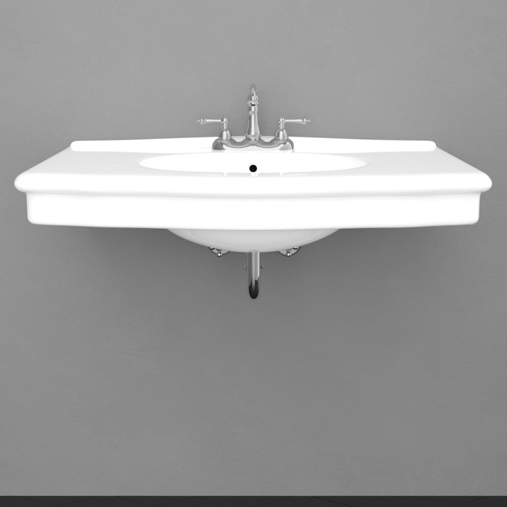 Keating Vitreous China Wall-Mount Bathroom Sink