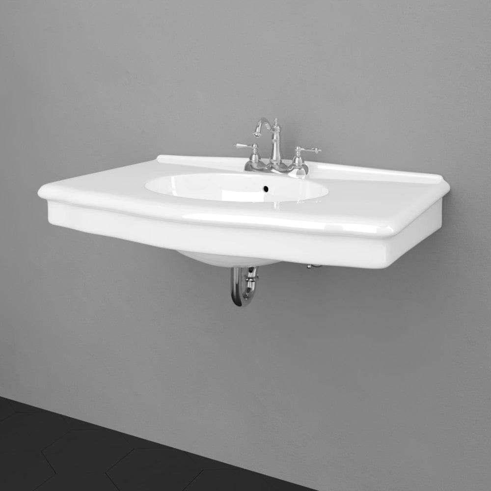 Keating Vitreous China Wall-Mount Bathroom Sink
