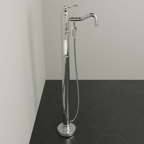 Kendall Freestanding Tub Faucet with Hand Shower