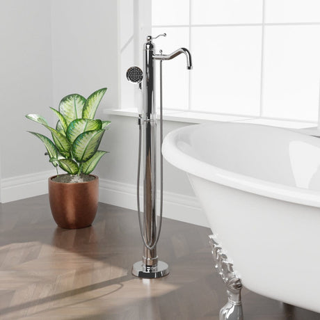 Kendall Freestanding Tub Faucet with Hand Shower