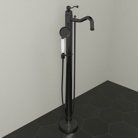 Kendall Freestanding Tub Faucet with Hand Shower