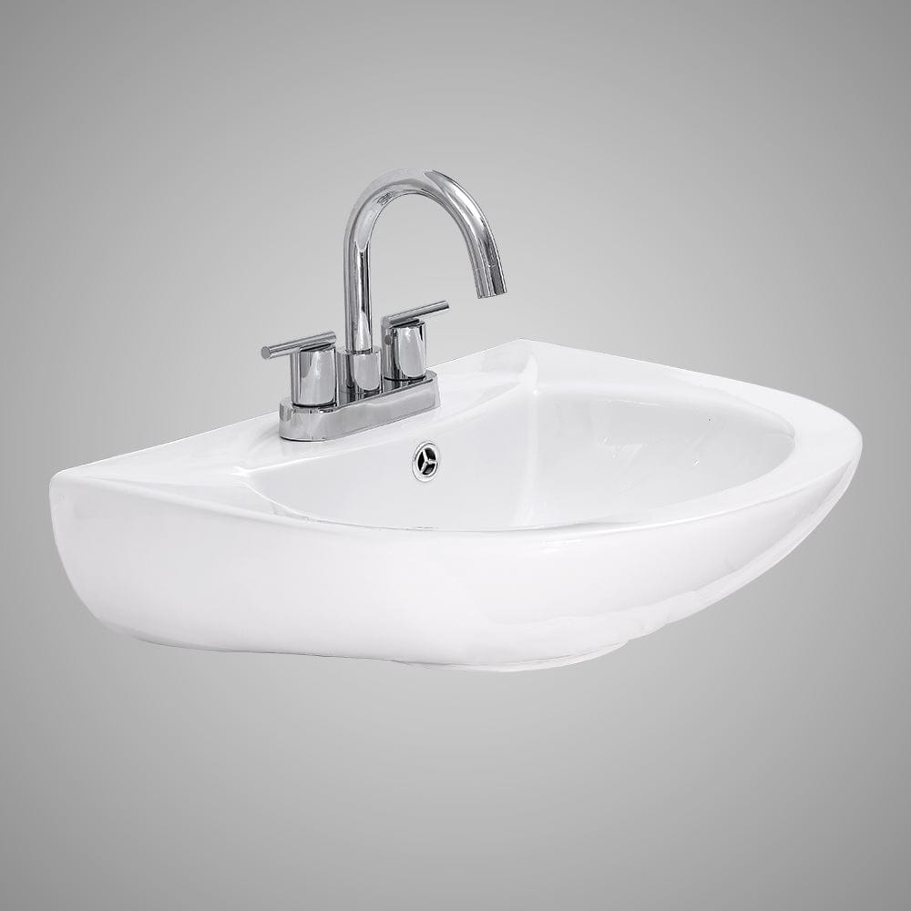 Kennan Vitreous China Wall-Mount Bathroom Sink