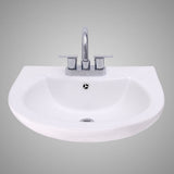 Kennan Vitreous China Wall-Mount Bathroom Sink