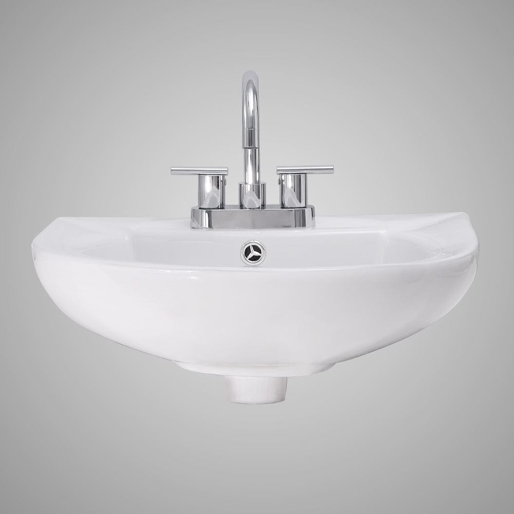 Kennan Vitreous China Wall-Mount Bathroom Sink