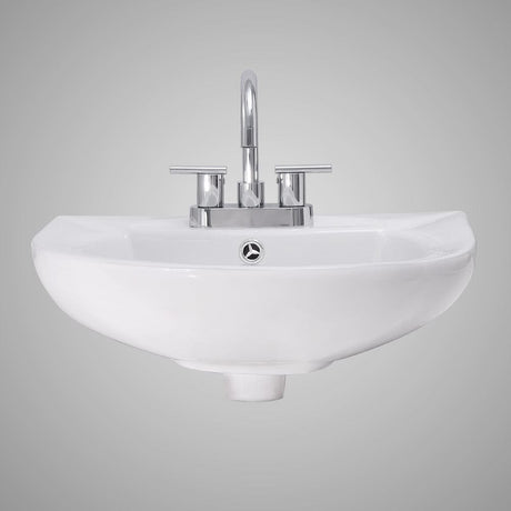 Kennan Vitreous China Wall-Mount Bathroom Sink