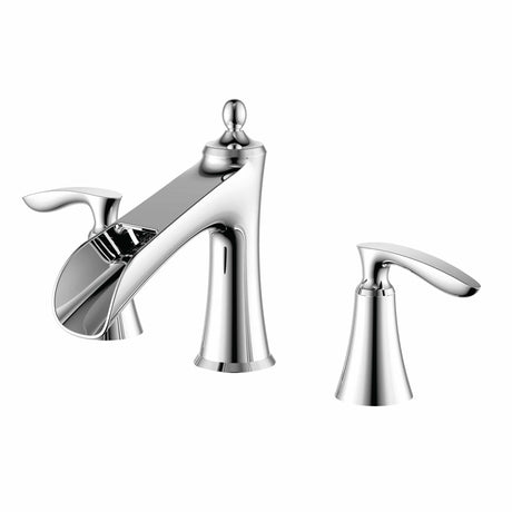 Klenk Two Handle Roman Tub Faucet All in One Box (No Hand-Held Shower)
