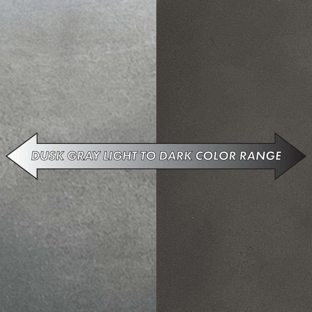 Krupp Round Cast Concrete Vessel Sink - Dusk Grey