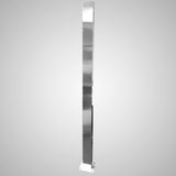 Kuron Freestanding Stainless Steel Outdoor Shower Panel with Foot Shower