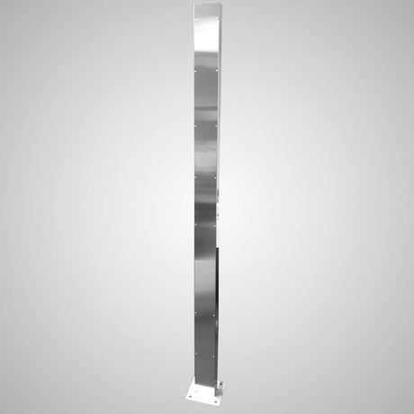 Kuron Freestanding Stainless Steel Outdoor Shower Panel with Foot Shower