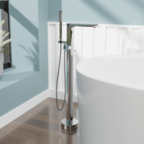 Kyoto Freestanding Tub Faucet with Hand Shower