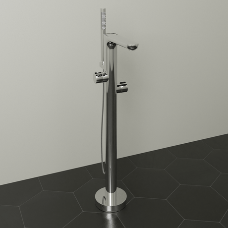 Kyoto Freestanding Tub Faucet with Hand Shower