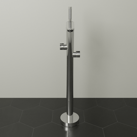 Kyoto Freestanding Tub Faucet with Hand Shower