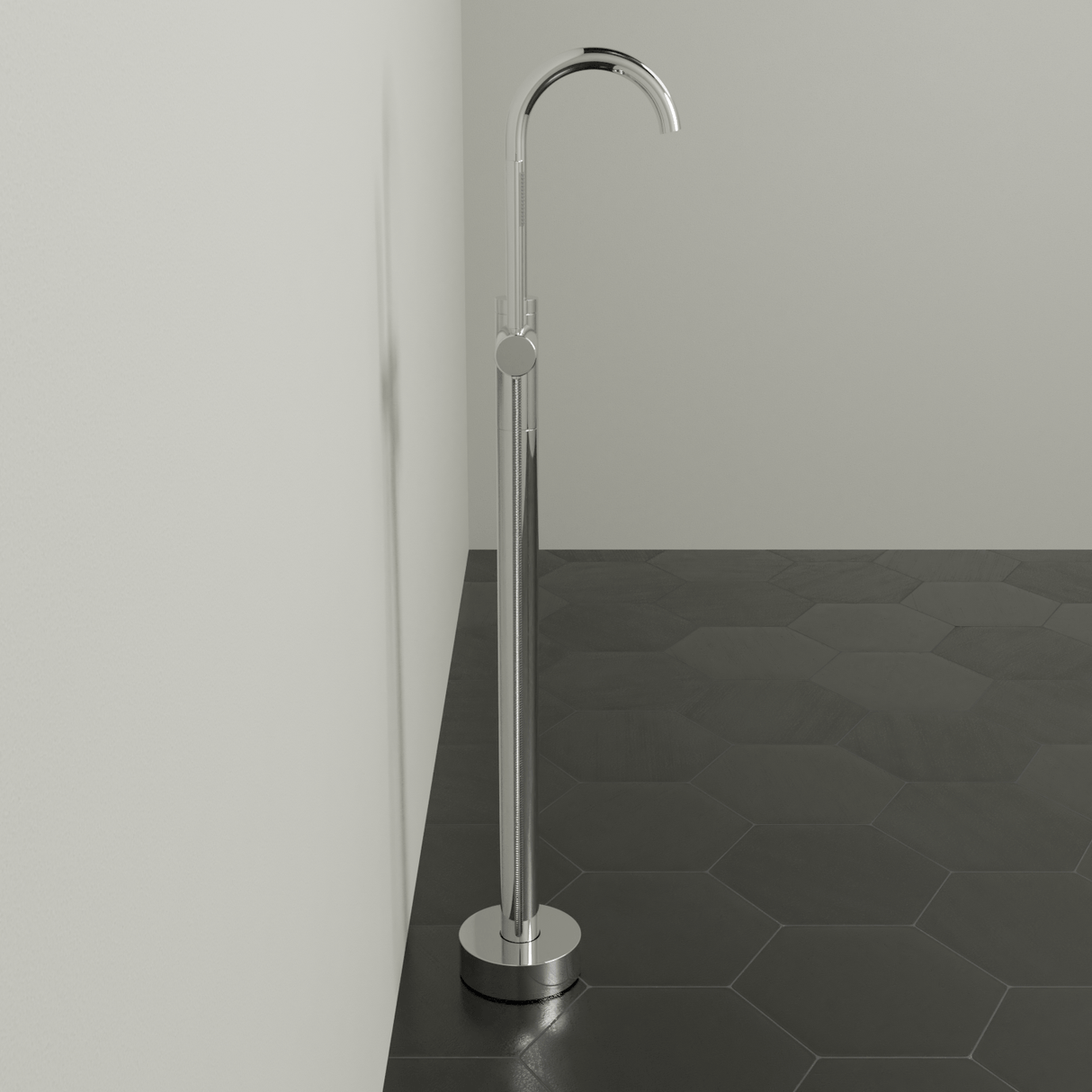Latonia Freestanding Tub Faucet with Hand Shower