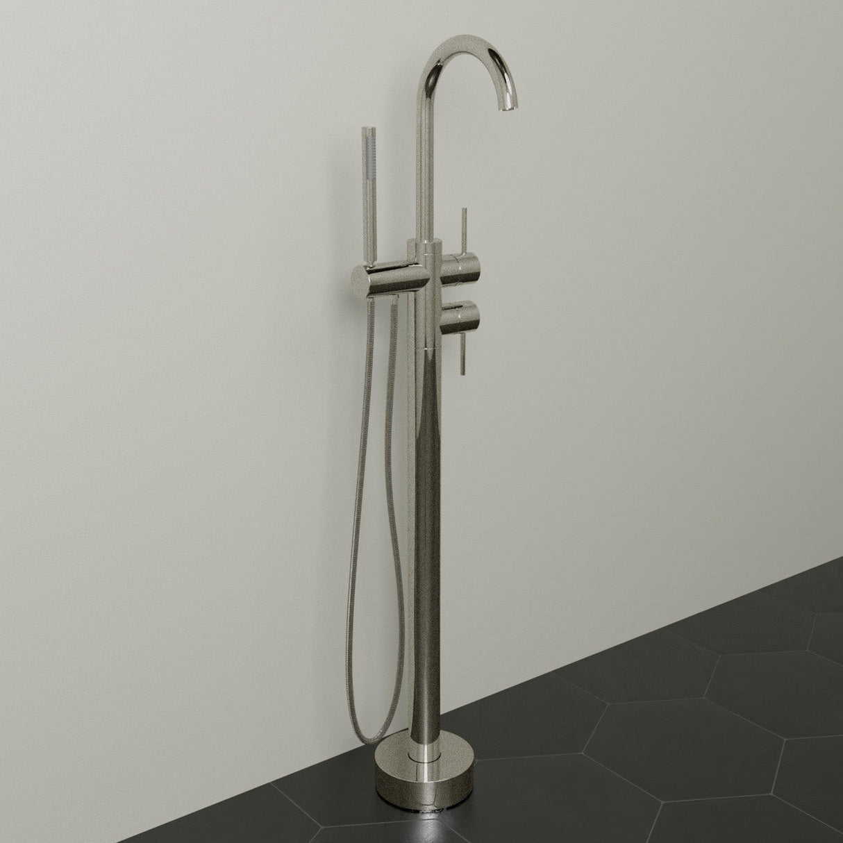 Latonia Freestanding Tub Faucet with Hand Shower