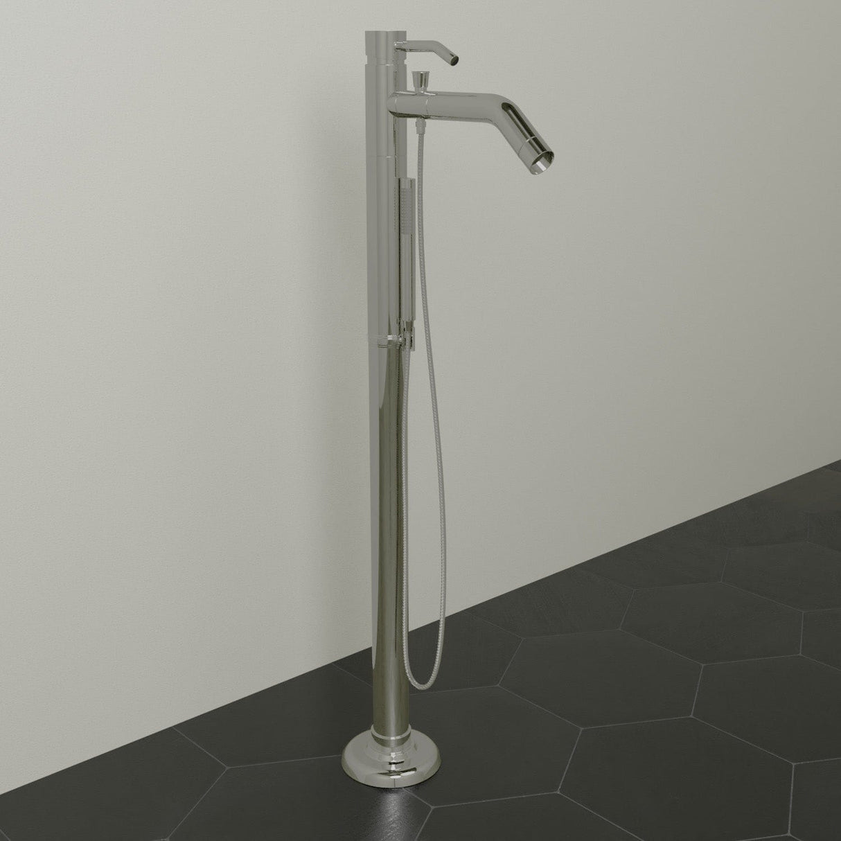 Lely Freestanding Tub Faucet with Hand Shower
