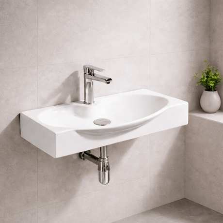 Libby Vitreous China Wall-Mount Bathroom Sink