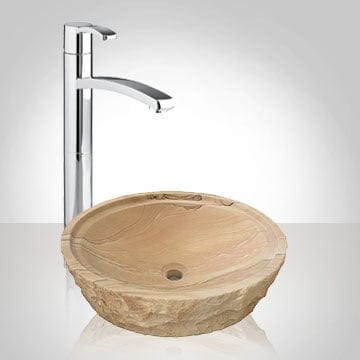 Lindon Sandstone Vessel Sink