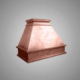 Lola Hammered Copper Range Hood