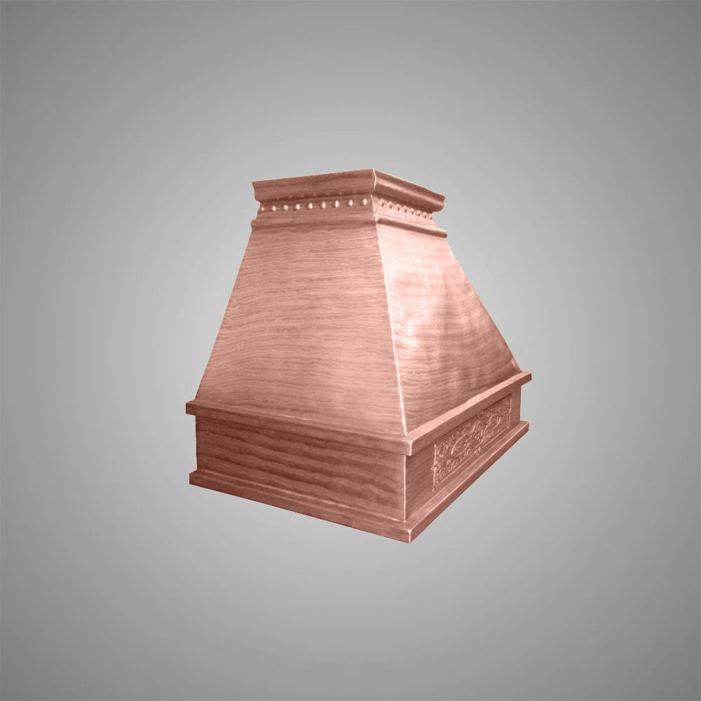 Lola Hammered Copper Range Hood
