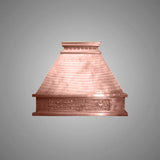 Lola Hammered Copper Range Hood