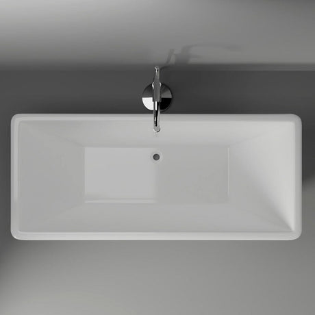 Ludlow Acrylic Rectangular Freestanding Tub With Insulation