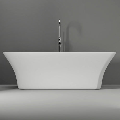 Ludlow Acrylic Rectangular Freestanding Tub With Insulation