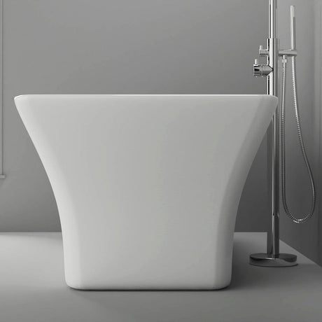 Ludlow Acrylic Rectangular Freestanding Tub With Insulation