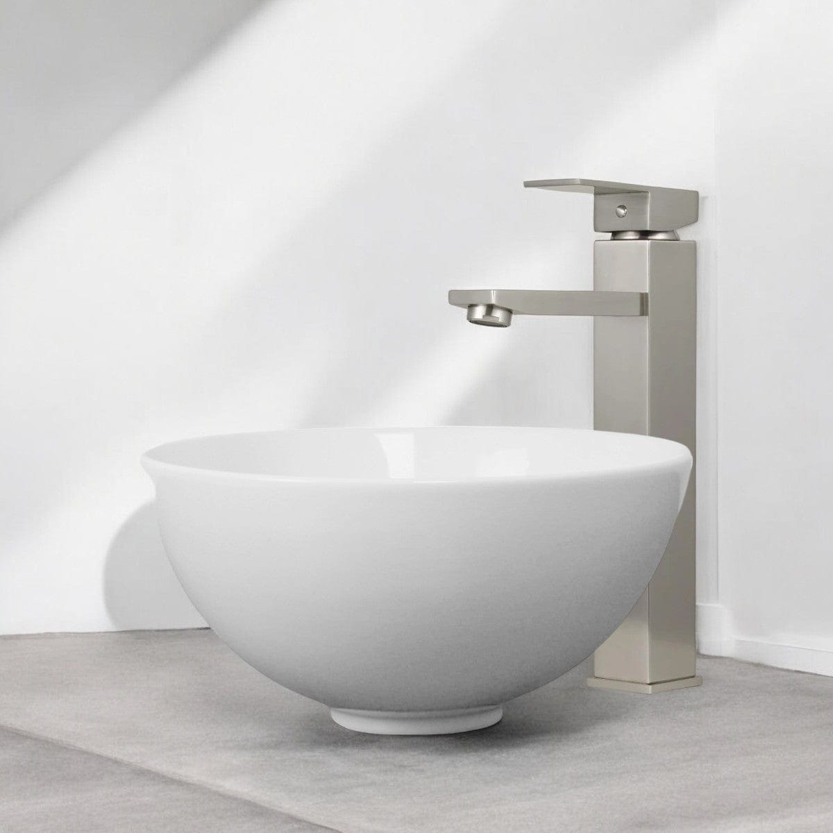 Malik Round Vitreous China Vessel Sink