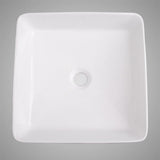 Mattice Vitreous China Square Vessel Sink