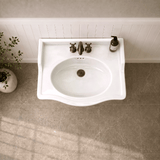 Mei Vitreous China Pedestal Sink