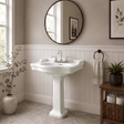 Mei Vitreous China Pedestal Sink