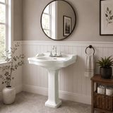 Mei Vitreous China Pedestal Sink