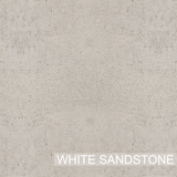 Melfort Round Cast Concrete Vessel Sink - White Sandstone