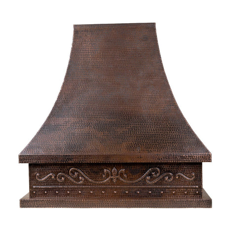 Miguel Hammered Copper Range Hood
