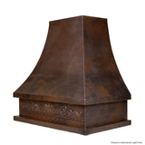 Miguel Hammered Copper Range Hood