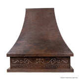 Miguel Hammered Copper Range Hood